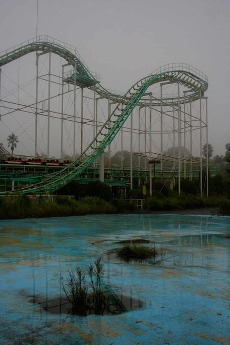 Ghost trains and forgotten Ferris wheels: abandoned theme parks | Art and design | The Guardian Nara Dreamland, Aokigahara Forest, Abandoned Theme Parks, Abandoned Amusement Park, Ferris Wheels, Abandoned Amusement Parks, Parc D'attraction, Six Flags, Chernobyl