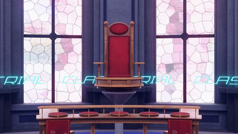 Danganronpa Class Trial Background, Danganronpa Trial Room Background, Danganronpa Background Scene, Danganronpa Background, Danganronpa Au, Danganronpa Executions, Danganronpa Trigger Happy Havoc, Weird Images, Trigger Happy Havoc