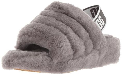 BUY / UGG Women's Fluff Yeah Slide Slipper Fluff Yeah Slide, Slide Slippers, Tory Burch Sandals, Statement Shoe, Fur Slippers, Cool Gifts For Women, Brunch Outfit, Slipper Sandals, House Slippers