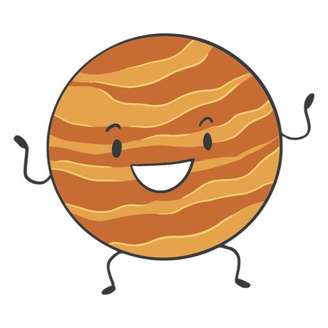 Jupiter planet cartoon character PNG Design Planet Cartoon, T Shirt Design Software, Jupiter Planet, Design Software, Png Design, Cartoon Character, Svg Design, Png Image, Vector File