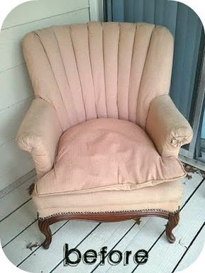 1 original chair- DIY reupholstered chair Reupholster Chair Diy, Reupholster Chair Dining, Diy Furniture Upholstery, Furniture Reupholstery, Chair Diy, Reupholster Chair, Furniture Fix, Reupholster Furniture, Upholstery Ideas