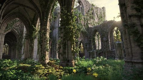 Academia Aesthetics on Twitter: "Abandoned Monastery… " Dragon Age Inquisition, The Ruins, Foto Art, Fantasy Aesthetic, High Fantasy, Old Building, Breath Of The Wild, 인물 사진, Dragon Age