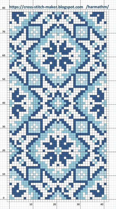 Cross Stitch Patterns Cross Stitch Border Pattern, Mosaic Madness, Blackwork Embroidery, Crochet Quilt, Pola Kristik, Pixel Pattern, Scarf Knitting Patterns, Square Patterns, Knit Stitch Patterns