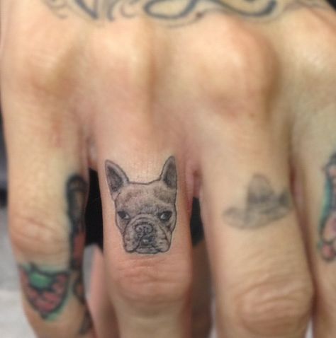 Dr. Woo May Be The Coolest Tattoo Artist In Los Angeles (via BuzzFeed) Dr Woo Tattoo, Coolest Tattoo, French Bulldog Tattoo, Cute Animal Tattoos, Skull Girl Tattoo, Dr Woo, Bulldog Tattoo, Finger Tattoo, Dog Tattoo