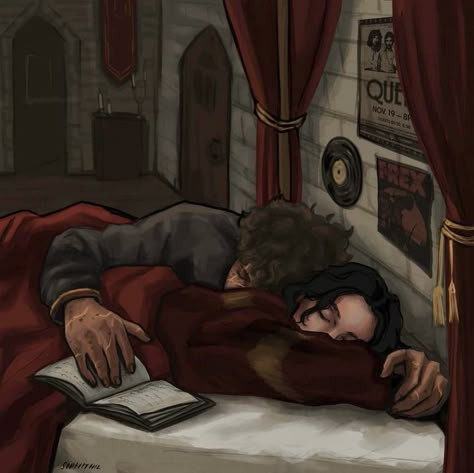 art by @sophithil on instagram! ★ Moonstar Fanart, Sirius Black Fan Art, Remus And Sirius, Marauders Fan Art, Gay Harry Potter, Harry Potter Ships, All The Young Dudes, Harry Potter Marauders, Remus Lupin