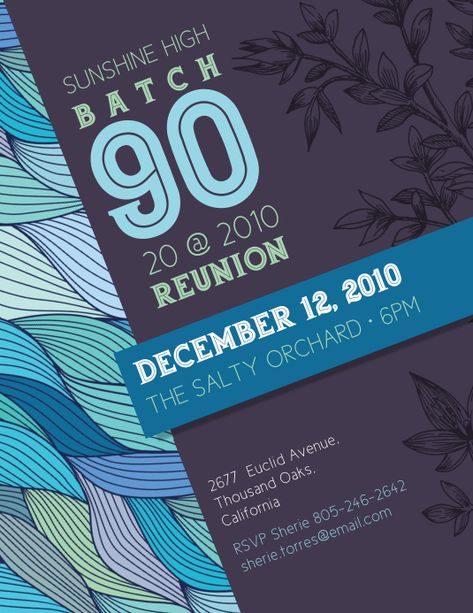 School Reunion Poster Design, Poster Ideas For College, School Anniversary Poster, Reunion Flyer Design, Reunion Poster, Alumni Homecoming, Reunion Design, Alumni Reunion, Party Flyer Design