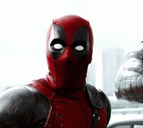 Deadpool Ryan Reynolds GIF - Deadpool RyanReynolds Shocked - Discover & Share GIFs Stark Tower, Deadpool Y Spiderman, Marvel Man, Deadpool And Spiderman, Wade Wilson, Series Books, Dragon Trainer, Bd Comics, Nick Fury