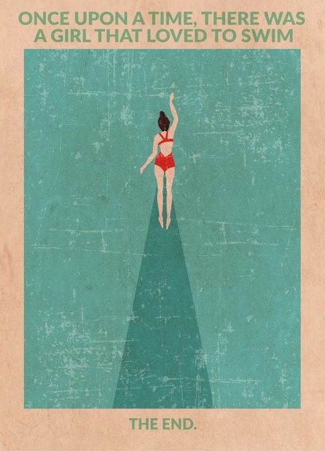 Swimming Bedroom Ideas, Summer Room Posters, Swimmer Aesthetic Girl, Swim Poster Ideas, Swimming Wallpaper, Poster Swimming, Swimming Illustration, Swimming Design, Swimming Aesthetic