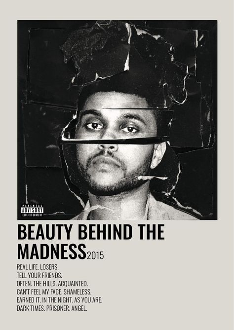 ALTERNATIVE MINIMALISTIC ALBUM POLAROID POSTER Weekend Album, The Weeknd Album Cover, The Weeknd Albums, The Weeknd Poster, Minimalist Music, Beauty Behind The Madness, Music Poster Ideas, Vintage Music Posters, Music Poster Design