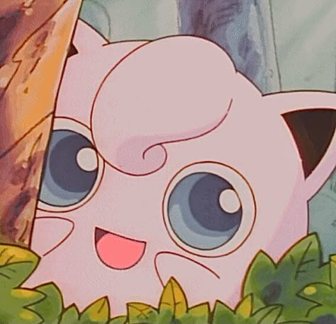 Jiggly Puff Pfp, Cute Pokemon Aesthetic, Pokemon Aesthetic Icon, Jigglypuff Drawing, Jigglypuff Art, Jiggly Puff, Pink Pokemon, Pokemon Jigglypuff, Pokemon Photo