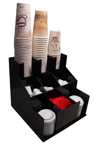 Gerobak Dorong, Plastic Coffee Cups, Cup Dispenser, Coffee Counter, Cup Rack, Condiment Caddy, Coffee Stirrers, Coffee Facts, Youth Room