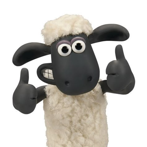 Shawn The Sheep, Sheep Cute, Timmy Time, Sheep Cartoon, Aardman Animations, Wallace And Gromit, Sheep Crafts, Sheep Art, Shaun The Sheep