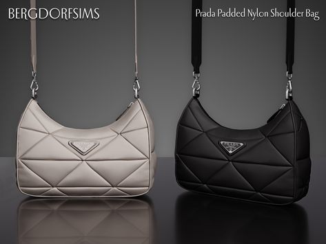 Sims 4 Designer Bags, Sims 4 Prada, Sims 4 Designer, The Sims 4 Pack, Sims 4 Piercings, Sims 4 Tsr, Clothes Cc, Sims 4 Cas Mods, The Sims 4 Pc