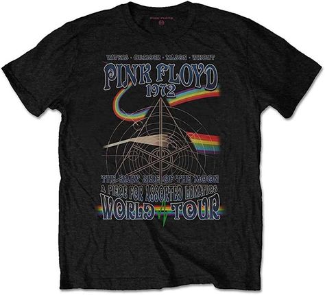 Dave Gilmour, Pink Floyd Shirt, Pink Floyd T Shirt, Pink Floyd, Quality T Shirts, Black Tshirt, Shirts Tops, Types Of Sleeves, Mens T