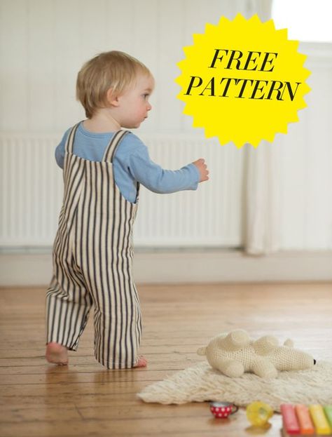 Diy Baby Boy Clothes, Boys Clothes Patterns, Baby Sewing Patterns Free, Kids Dungarees, Boys Sewing Patterns, Jumpsuit Pattern Sewing, Baby Clothes Patterns Sewing, Boy Sewing, Diy Baby Clothes