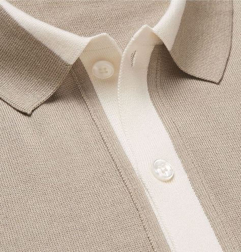 Mens Designer Polo Shirts, Knitwear Details, F Men, Menswear Details, Polo Shirt Outfits, Mens Polo T Shirts, Mens Fashion Wedding, Polo Shirt Design, Mens Fashion Business