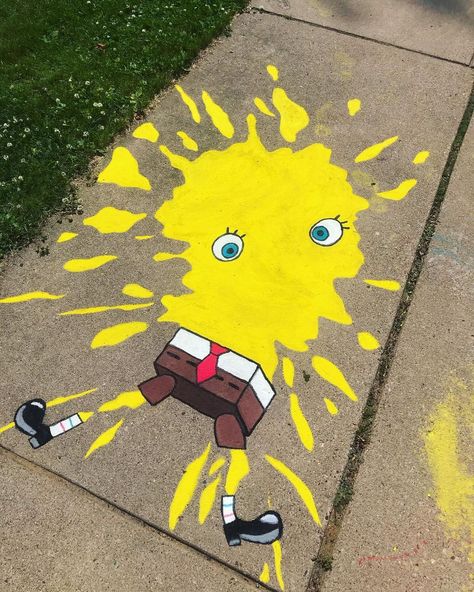 Chalk Photos, Chalk Activities, Fun Chalk Art, Parking Spot Painting, Instagram Song, Chalk Design, Creative Kids Crafts, Sidewalk Chalk Art, Sidewalk Art