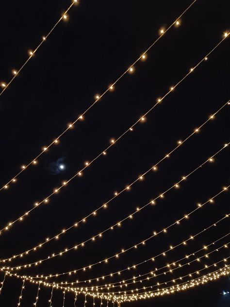 #lights Fairy Light On Ceiling, Fairy Lights Ceiling Wedding, Night Of A Thousand Lights Prom, Party Lights Aesthetic, Fairy Lights On Ceiling, Ceiling Fairy Lights, Fairy Light Ceiling, Fairy Lights Ceiling, Party Fairy Lights