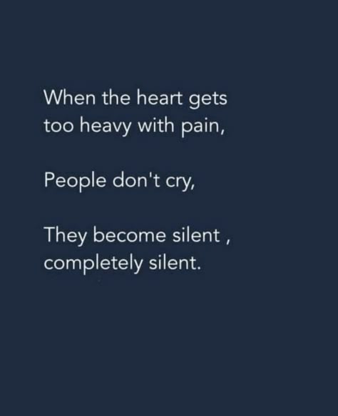 Silent Quotes, Silence Quotes, Heart Quotes Feelings, Quotes Deep Feelings, Les Sentiments, Heart Quotes, Deep Thought Quotes, What’s Going On, Heartfelt Quotes