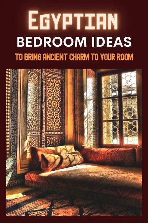 32 Egyptian Bedroom Ideas to Bring Ancient Charm to Your Room Egyptian Bedroom Ideas, Ancient Bedroom, Ancient Egyptian Magic, Egyptian Bedroom, Egyptian Decorations, Egyptian Home Decor, Egyptian Magic, Egyptian Decor, Egyptian Theme