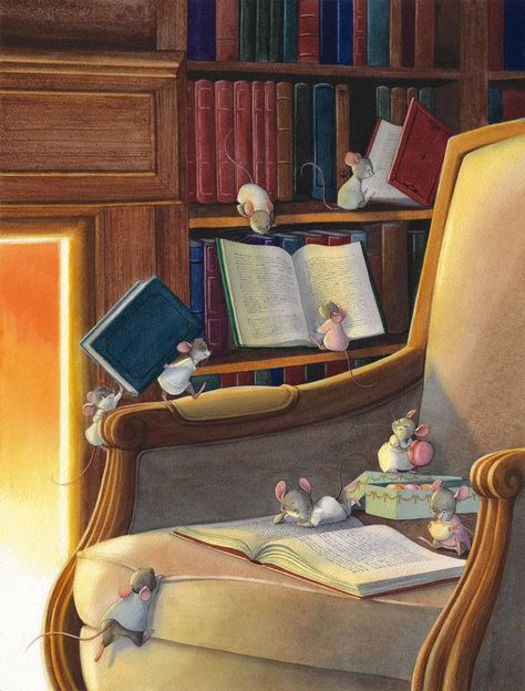 Julie Mellan, Animal Emotions, Susan Wheeler, Cozy Cartoon, Art Deco Artwork, Living Simply, Lucky Draw, Christmas Illustrations, Cute Picture