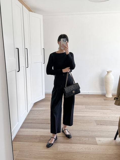 Black Ballet Flats Outfit, Black Flats Outfit, Flats Outfit Summer, Red Ballet Flats Outfit, Casual Flats Outfit, Mary Jane Flats Outfit, Ballet Shoes Outfit, Flats Outfit Work, Mary Janes Outfit