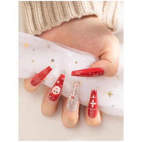 Get Festive with Stunning Christmas Nail Designs for the Holiday Season | Kingston Designs christmas nails 2023 trends #christmasnailaesthetic #christmasnail2023 #christmasnail #christmaenailsacrylic Red Press On Nails, Santa Nails, Ballet Nails, Simple Gel Nails, Nails For Women, Festival Nails, Star Nails, Christmas Nail Designs, Stick On Nails