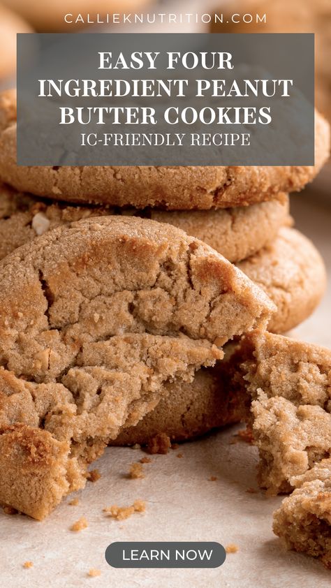 Ic Friendly Recipes, Ic Recipes, Alkaline Diet, Peanut Butter Cookies, Gluten Free Baking, Cookie Sheet, Butter Cookies, A Bowl, Peanut Butter