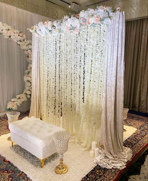 Nikkah Divider, Nikkah Theme, Nikkah Event, Nikah Decoration, Nikka Wedding, Hall Deco, Nikkah Ideas, Nikkah Decor, Bride Shoot