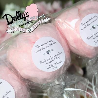 cotton candy for wedding favors | cotton candy favors | Wedding and Events Cotton Candy Wedding, Candy Lollipops, Trendy Wedding Favors, Candy Wedding Favors, Candy Favors, Candy Table, Wedding Candy, Unique Wedding Favors, Personalized Favors