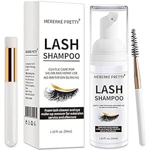 This eyelash shampoo will single-handledly save your lashes. This Eyelash extension shampoo is oil free, color free, irritation free, and paraben free. This deep cleanes, moisturizes, and stregthens your lashes to help them look and feel as good as possible! Lash Bath For Extensions, Lash Bath, Pretty Lashes, Lash Primer, Shampoo Brush, Foaming Cleanser, Best Mascara, Lash Adhesive, Natural Eyelashes