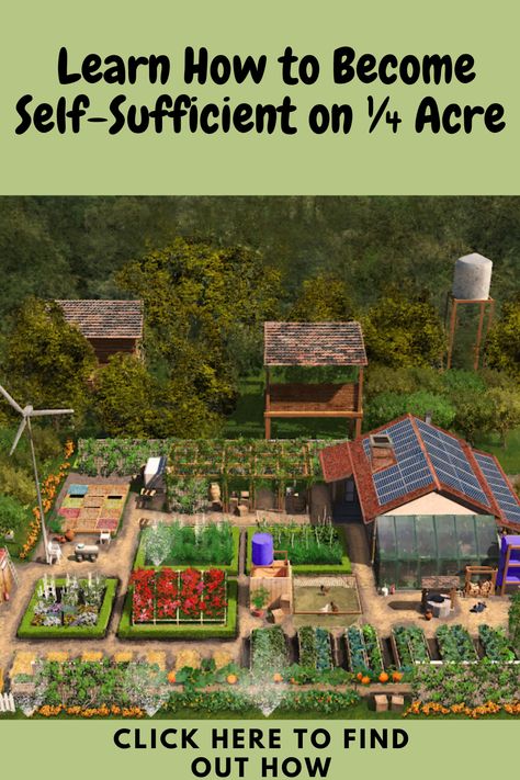 Click here to get access to a book that will teach you how to build a self-sufficient homestead on 1/4 acre or less as a beginner gardener. So if you are wanting to start growing your own food, click on the link and take a look at this amazing book! 2acre Homestead, Self Sufficient On 1/4 Acre, Self Sufficient Homestead Small Farm, 1 Acre Self Sustaining Homestead, Homestead Layout Ideas, Homestead On 1/4 Acre, 1 Acre Homestead Layout House Plans, 1 Acre Farm Layout, Half Acre Homestead Layout