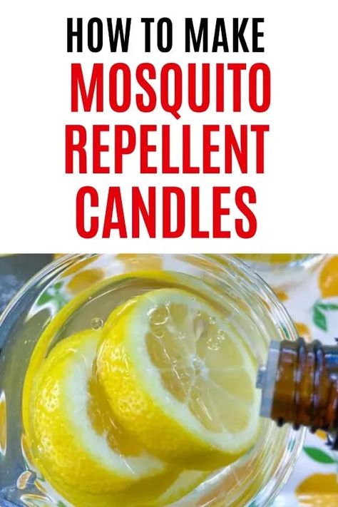 Find out mosquito repellent candle ingredients with this easy and quick DIY Mosquito Repelling Candle tutorial you can make for cheap. #gardendiy Ants Repellent Diy, Mosquito Repellent Candles, Diy Mosquito Repellent Candle, Indoor Mosquito Repellent, Candle Ingredients, Diy Coffee Candle, Diy Citronella, Mosquito Repellent Candle, Homemade Bug Spray