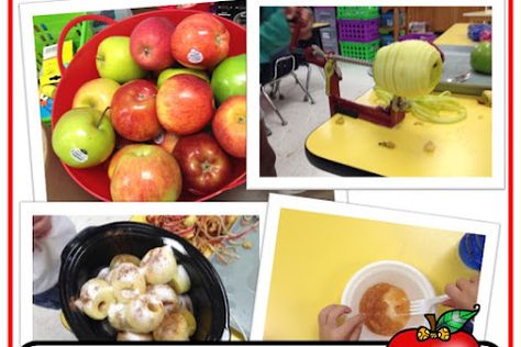 Kindergarten Number Sense Activities Made Simple | Mrs. McGinnis' Little Zizzers Crockpot Applesauce Easy, Applesauce In The Classroom, Crockpot Applesauce Recipe, Johnny Appleseed Day, Johnny Appleseed Activities, Apple Center, Apple Alphabet, Crockpot Applesauce, Apple Math