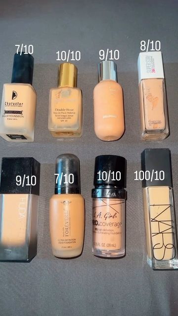 Huda Beauty Foundation, Top Foundations, Nars Radiant, Foundation Brands, Dior Backstage, Natural Makeup Look, Combination Skin Type, Maybelline Super Stay, Healthy Lifestyle Food