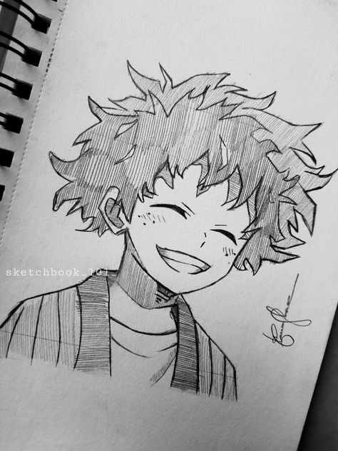 Midoriya izuku  deku Izuku Midoriya Drawing Pencil, Deku Drawing Sketch, Izuku Midoriya Drawing, Midoriya Drawing, Deku Sketch, Anime Sketch Ideas, Deku Drawing, Dibujos Ideas, Drawing Tutorial Face