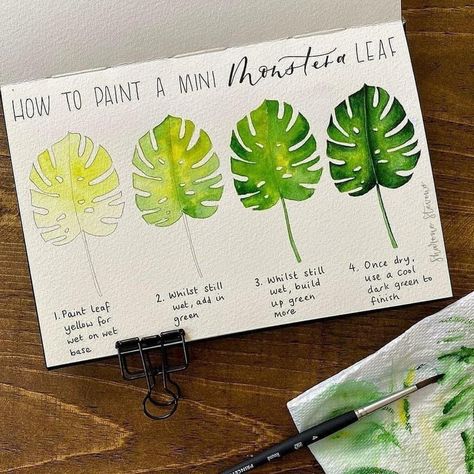 Watercolor Water, Learn Watercolor, First Then, Watercolor Lessons, Diy Watercolor Painting, Watercolor Plants, Watercolor Paintings Easy, Watercolor Flower Art, 수채화 그림