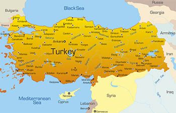 Teach in Turkey - Teach English in Turkey - Teaching in Turkey | Teach Away Inc. Map Of Turkey, River Map, Turkey Stock, Turkey Country, Kusadasi, Italy Map, Belek, Coastal Cities, Marmaris