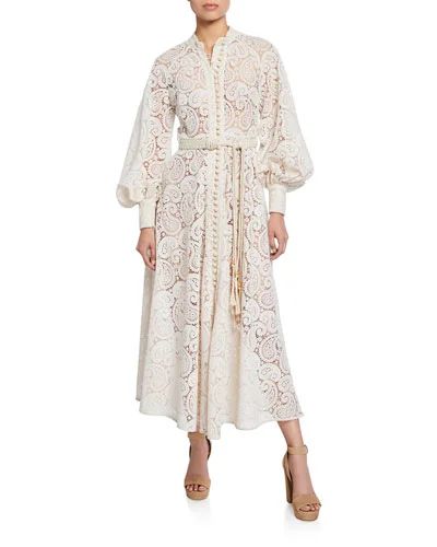 Zimmermann Amari Paisley Lace Maxi Dress Lace Outer, Muslim Fashion Dress, Shift Dresses, A Line Dresses, Lace Maxi, Lace Maxi Dress, Ladies Dress Design, Buy Dress, Dress Styles