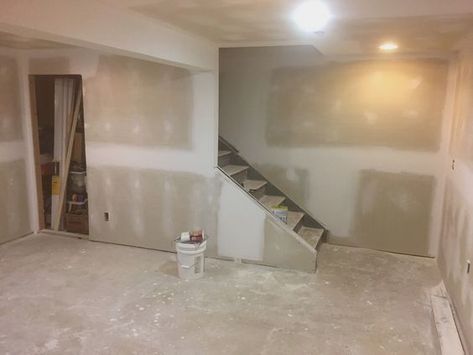 Cost To Finish Basement, Basement On A Budget, Finish A Basement, Basement Decoration, Dream Basement, Basement Remodel Diy, Basement Renovation, Diy Basement, Basement Windows