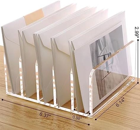 Wholesale SANRUI Clear Desktop File Organizer, 5 Compartments Acrylic Office Document Sorter Mails Storage, Multifunction Letter Folder Racks Holders for Office,Home, School Desk Organization Supplier Check more at https://www.alppm.com/product/wholesale-sanrui-clear-desktop-file-organizer-5-compartments-acrylic-office-document-sorter-mails-storage-multifunction-letter-folder-racks-holders-for-officehome-school-desk-organization-supplier Home School Desk, School Desk Organization, Desktop File Organizer, Mail Storage, Studio Office, File Organizer, Product Showcase, School Desk, School Desks