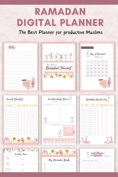 2024 Ramadan Planner Printable Unicorn horn a Ramadan Planner 2024, Ramadan Journal Free Printable, Ramadan Calendar 2024, Ramadan Planner Free Printable, Planner For Ramadan, Prayer Checklist, Ramadan Planner Ideas, Ramadan Journal Ideas, 7days Challenge