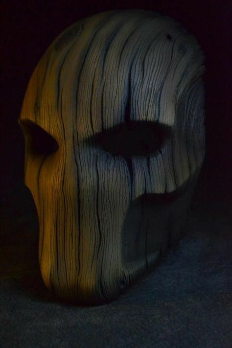 Creepy Masks, Wooden Mask, Wood Mask, Arte Dc Comics, Skull Mask, Cool Masks, Masks Art, Beautiful Mask, Armor Concept