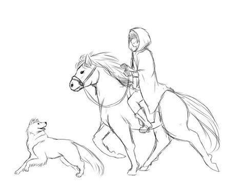 Ranger's Apprentice, Rangers Apprentice, Horse Drawing, Horse Drawings, Dessin Adorable, Animal Sketches, Art Base, Art Poses, Horse Art