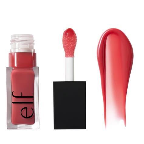 Elf Rose Envy Lip Oil, Elf Lip Oil Rose Envy, Elf Lip Oil, Makeup Collection Goals, Tinted Lip Oil, Anastasia Romanov, Shade Roses, Makeup List, Elf Cosmetics