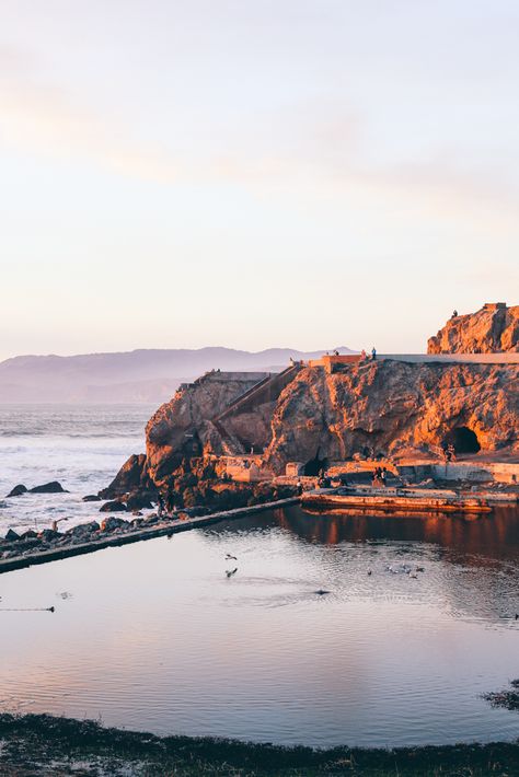 Sutro Baths Sunset Prosecco & Plaid-2 Sutro Baths San Francisco, Sutro Baths, San Francisco Travel, Travel Outdoors, California Dreamin', San Fran, California Homes, San Francisco Bay Area, How To Find