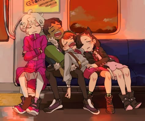 Pokemon Game Characters, Pokemon Photo, Pokemon Oc, Cute Pokemon Pictures, On The Train, Pokemon Comics, Pokemon Memes, Falling Asleep, Pokemon Funny