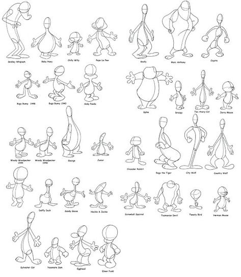 Rubberhose Style Reference, How To Draw Cartoon Bodies, Love Drawing Sketches, Cartoon Body Reference, Rubberhose Style, Animation Character Drawings, Body Cartoon, Cartoon Tutorial, Cartoon Body