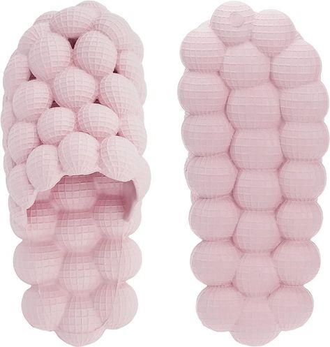 Golf Ball Slides, Bubble Shoes, Best Slides, Slides For Men, Cloud Slippers, Trendy Slippers, Bubble Slides, Cool Slides, Cloud Cushion