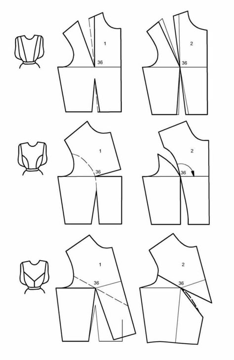 Dart Pattern, Dress Patterns Diy, Fashion Design Patterns, Sew Ins, Blouse Drafting Patterns, Diy Blouse Pattern, Pants Sewing Pattern, Patterns Fashion, Blouse Pattern Sewing